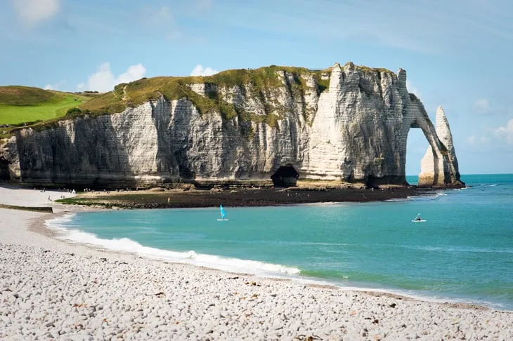 Rocky Beach in Normandy