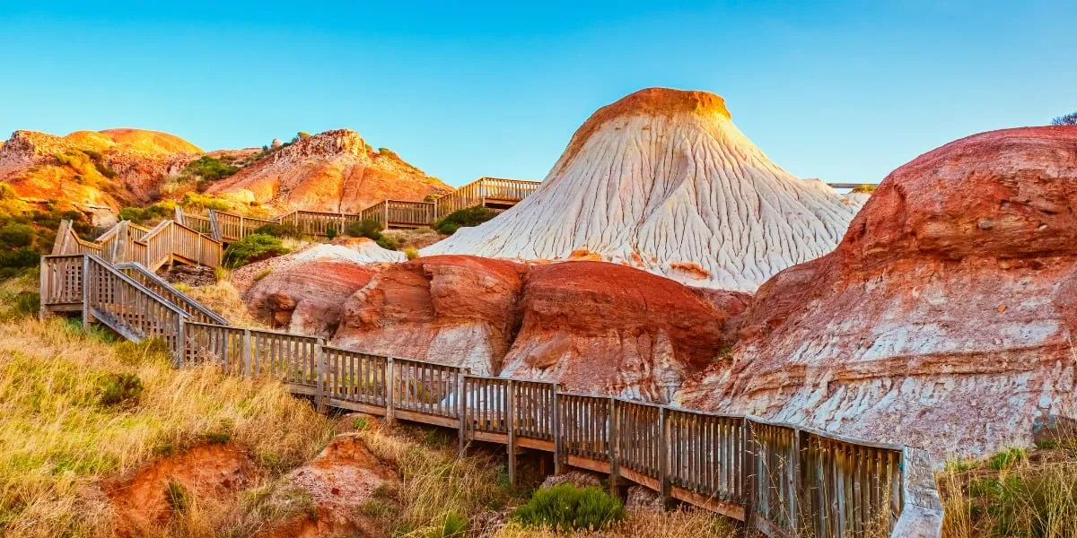 Hallett Cove Sugarloaf at sunset, South Australia