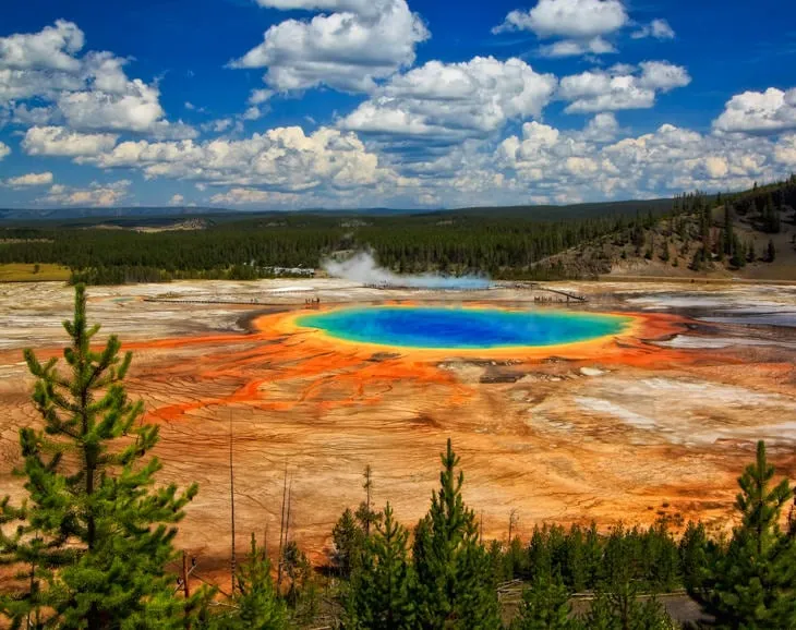 Grand Prismatic Spring, Wyoming