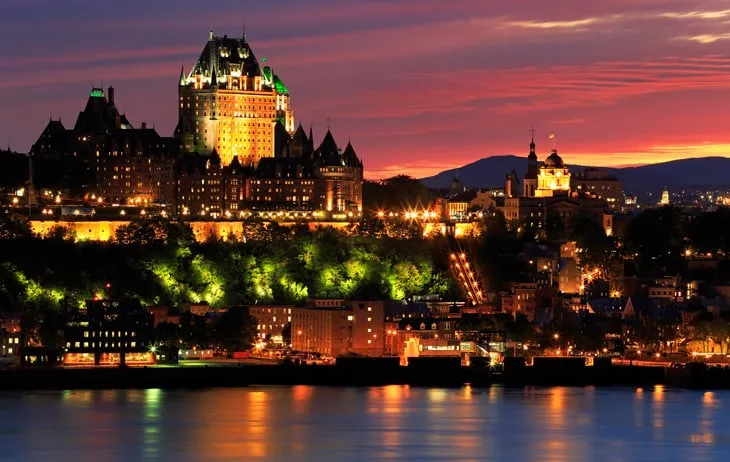 Quebec - city skyline