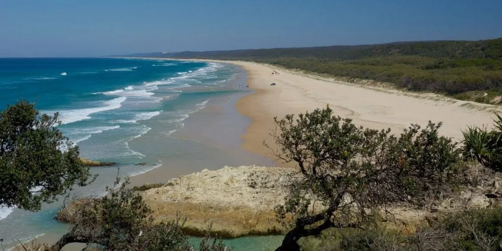 Main Beach Stradbroke Island South Queensland Australia