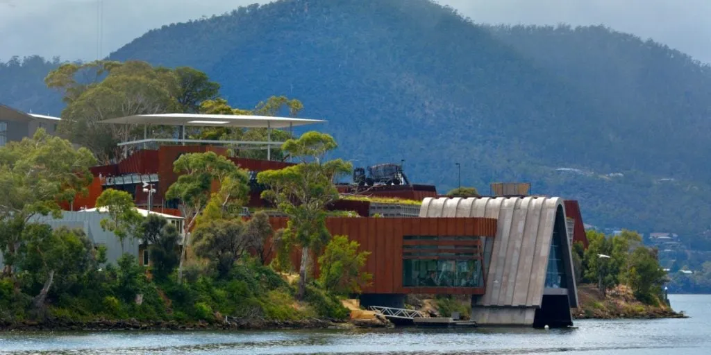 Mona Museum of Old and New Art in Hobart, Tasmania, Australia