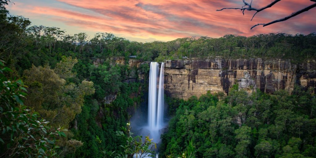 Fitzroy Falls in Bowral NSW Australia